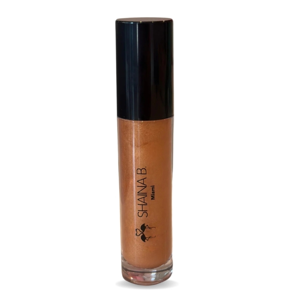 Shaina B. Miami Flaminglow Liquid Highlighter In Que Calor BNIB